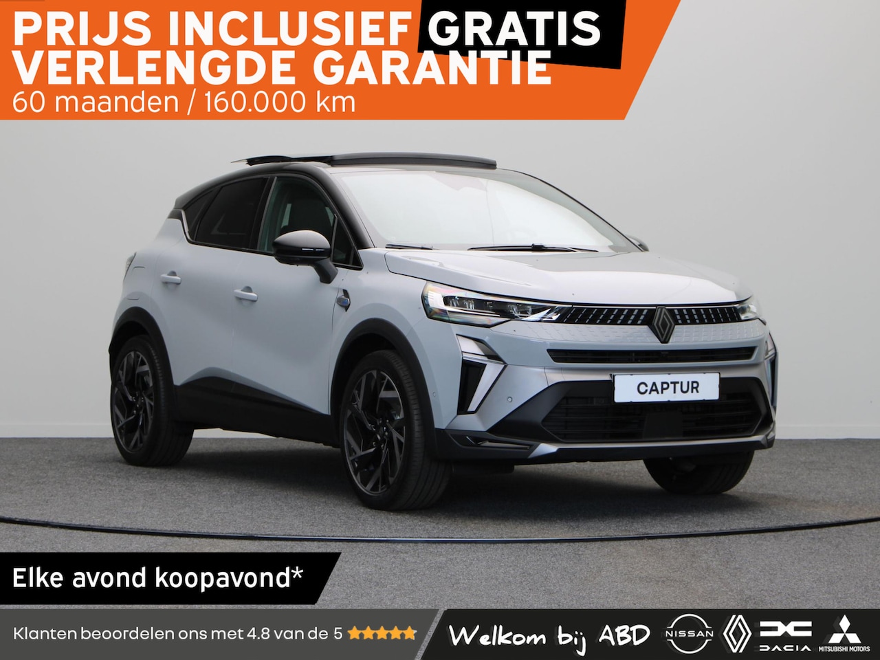 Renault Captur - E-Tech full hybrid 160 esprit Alpine | Vijf jaar garantie | Harman Kardon | Panoramisch da - AutoWereld.nl