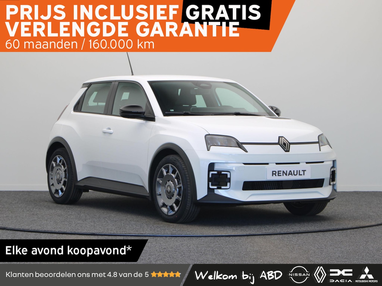 Renault 5 - urban range evolution 40 kWh | Vijf jaar garantie | Stoelverwarming | Apple carplay / Andr - AutoWereld.nl