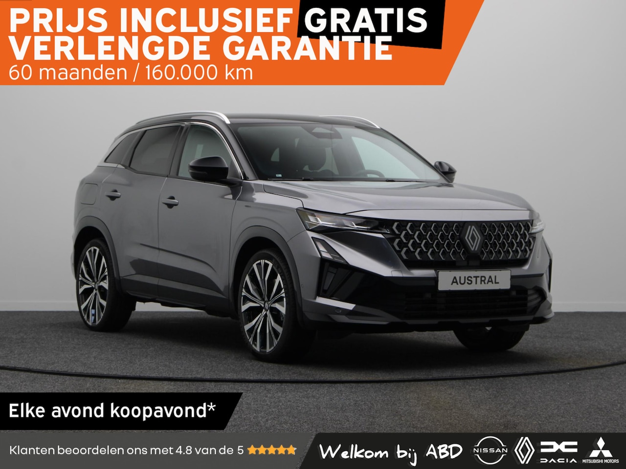 Renault Austral - E-Tech full hybrid 200pk techno | Vijf jaar garantie | All season banden | 20" lichtmetale - AutoWereld.nl