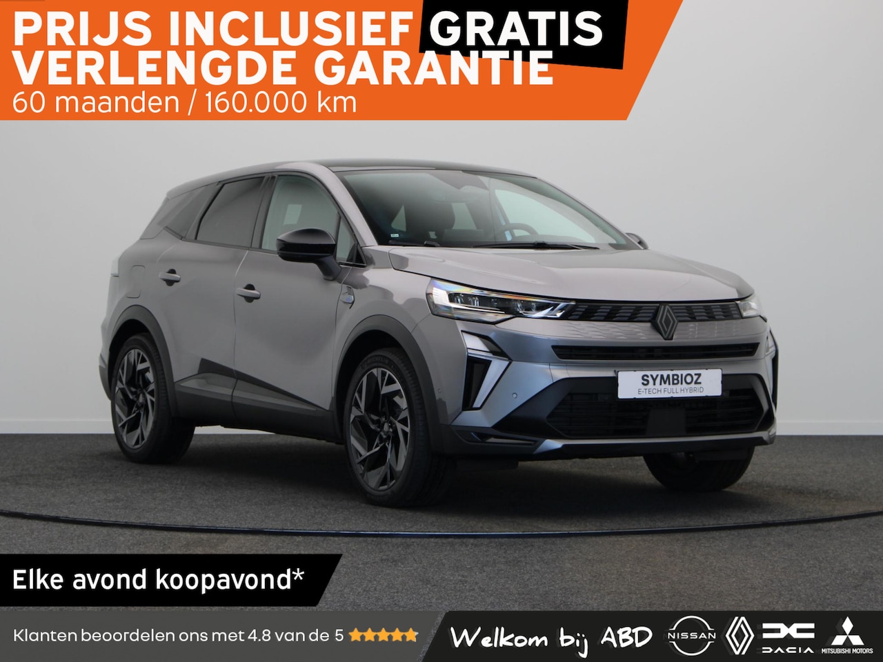 Renault Symbioz - 1.8 E-Tech full hybrid 160pk esprit Alpine | Vijf jaar garantie | Blind spot | Stoelverwar - AutoWereld.nl