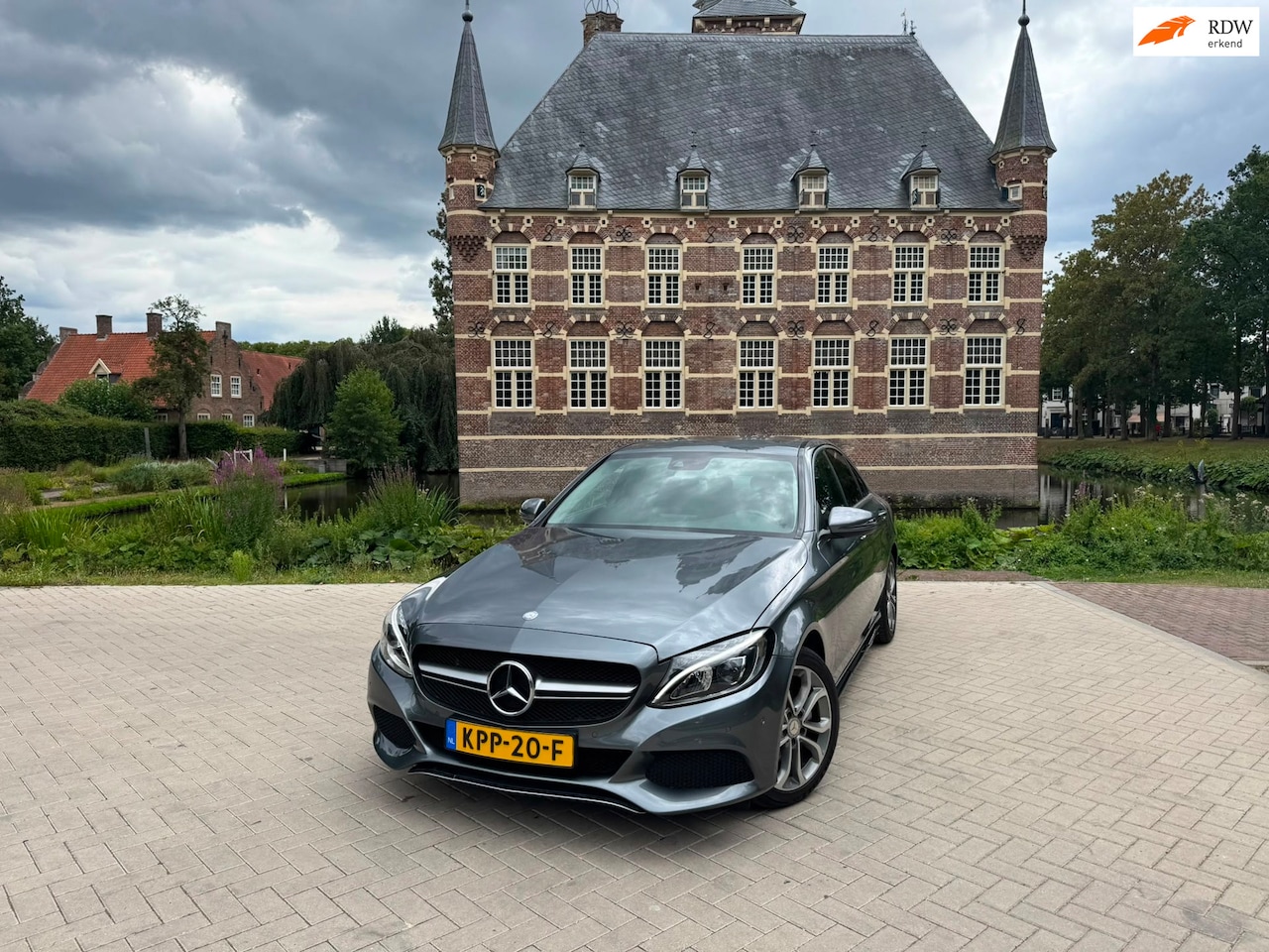 Mercedes-Benz C-klasse - 200 Prestige AMG|CLIMA|NAVI|NAP|AUTOMAAT|BLUE|ASS.|LEDER|INRUIL & LEASE MOGELIJK - AutoWereld.nl
