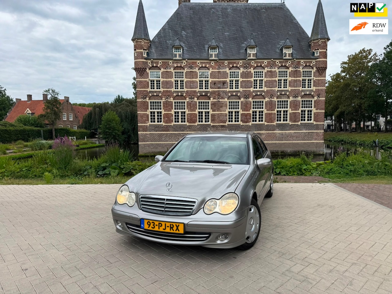 Mercedes-Benz C-klasse - 200 K. Classic Youngtimer!|CRUISE CONTROL|LAGE KM|NAP|NAVI|AC|NETJES!|INRUIL & LEASE MOGEL - AutoWereld.nl