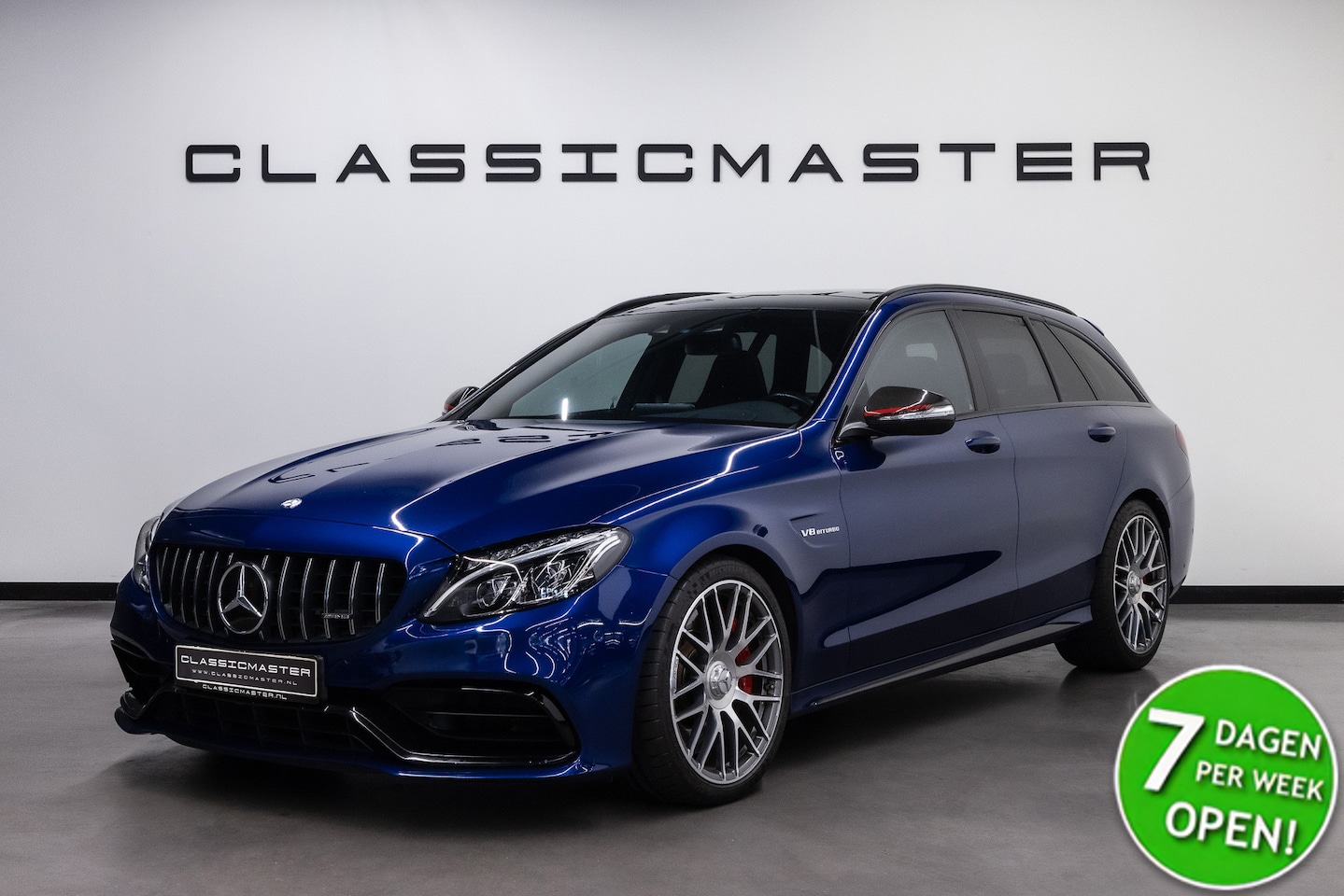 Mercedes-Benz C-klasse Estate - AMG 63 S Edition 1 Schaalstoelen, Akrapovic, Panoramadak, Carbon, Burmester - AutoWereld.nl