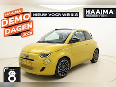 Fiat 500 - 1.0 Hybrid La Prima Cabrio | DEMO | Navigatie | JBL Audio | Achteruitrijcamera | Climate c
