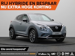Nissan Juke - N-Design Enigma Black + Cold Pack Hybrid 143 | 17" Lichtmetalen velgen | 19" lichtmetalen