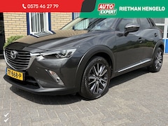 Mazda CX-3 - 2.0 SAG Skyactiv GT TREKHAAK-CAMERA-LEER - 12 MND Mobiliteits Garantie