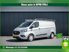 Ford Transit Custom - 2.0 EcoBlue L2H1 | 130 PK | 3-Zits | Camera | Cruise | PDC | Airco | Trekhaak | Imperiaal