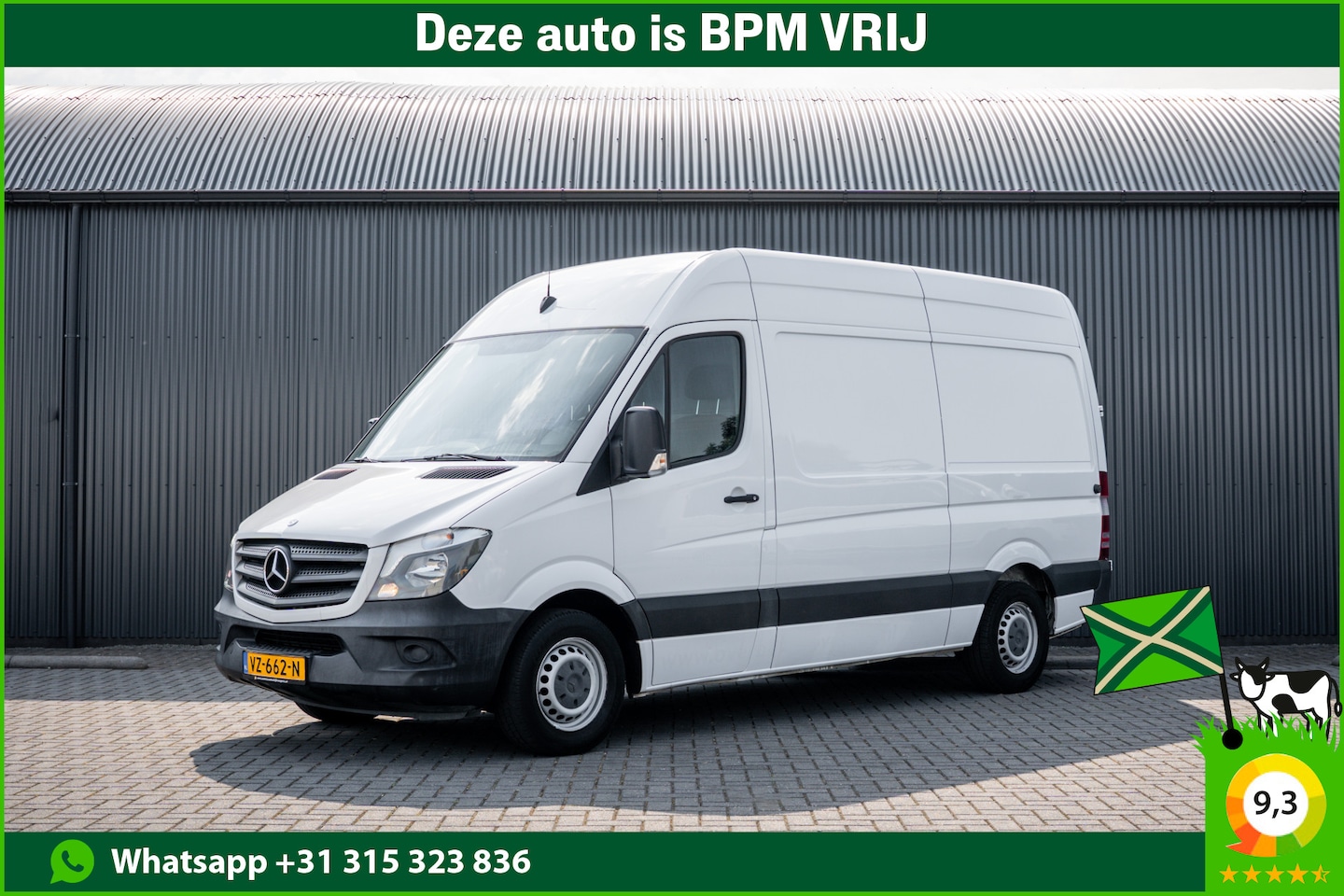 Mercedes-Benz Sprinter - 313 CDI L2H2 | 3-Zits | 130PK | Airco | Trekhaak - AutoWereld.nl