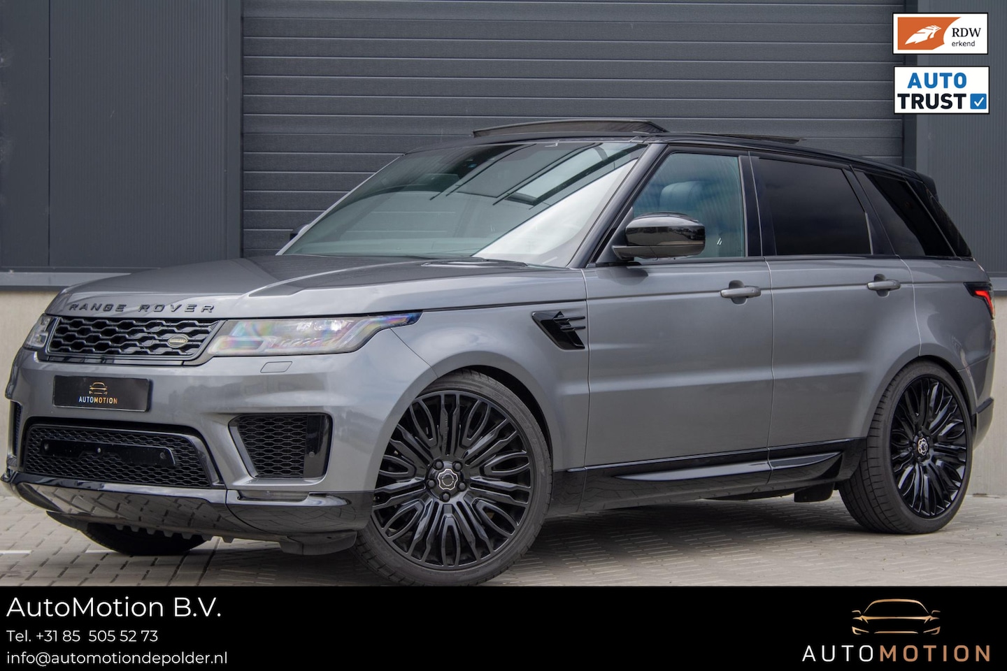 Land Rover Range Rover Sport - 2.0 P400e HSE Dynamic Overfinch PANO 360CAMERA MEMORY LUCHTVERING - AutoWereld.nl