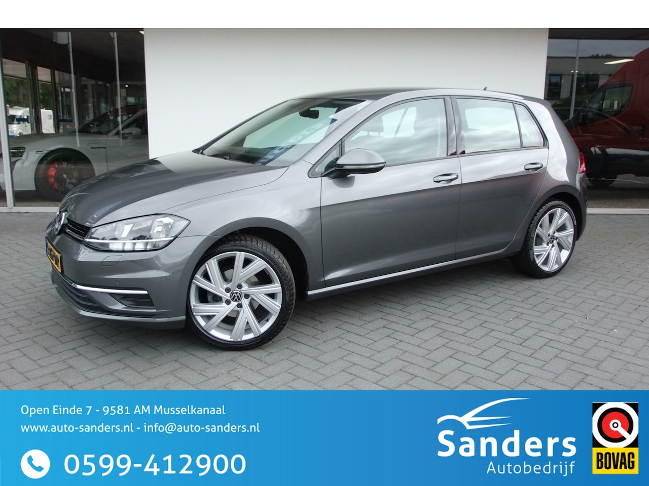 Volkswagen Golf - 1.0 TSI Comfortline / Trekhaak afneembaar/ Carplay/ Stoelverwarming/ Parkeersensoren/ 18 i - AutoWereld.nl