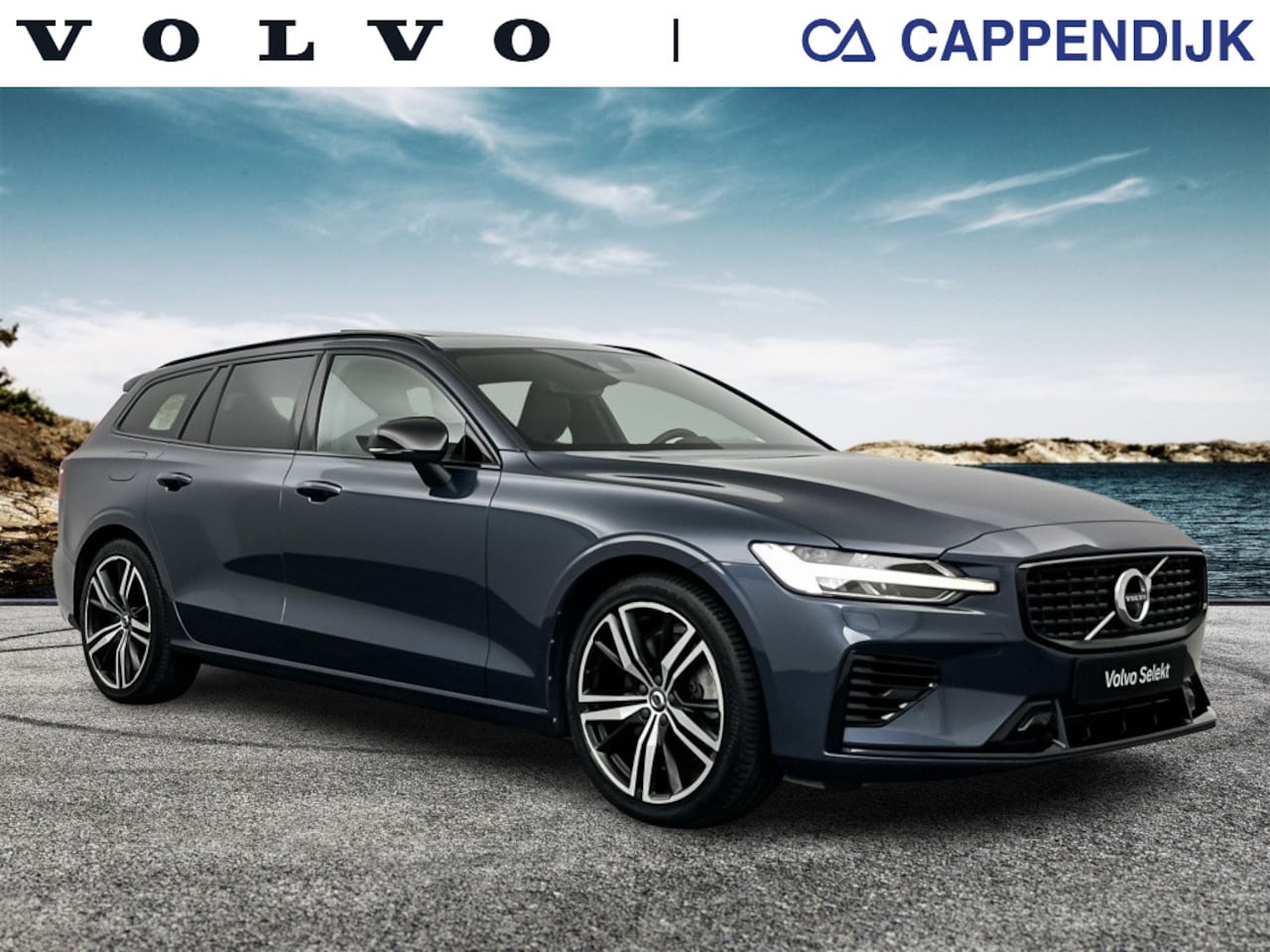 Volvo V60 - T6 398PK Recharge AWD Plus Dark| Long Range| Pano| 360Camera| Trekhaak| - AutoWereld.nl