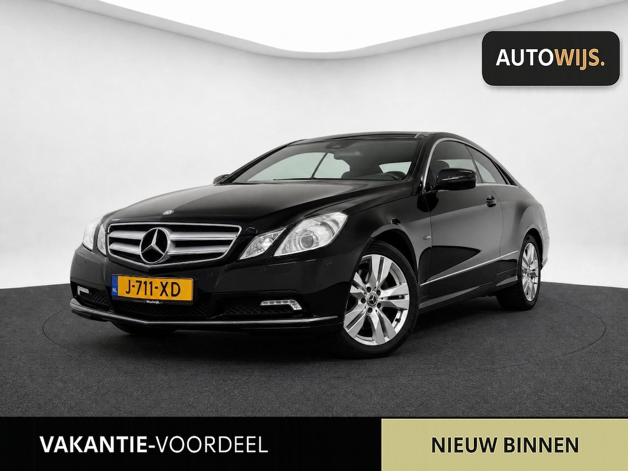 Mercedes-Benz E-klasse Coupé - 350 CGI Elegance|PANO|LEDER|H&K|NAVI|GOED ONDERHOUDEN - AutoWereld.nl