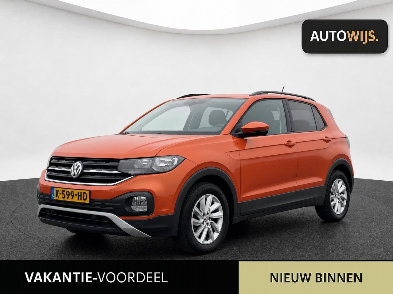 Volkswagen T-Cross - 1.0 TSI Style|TREKHAAK|MF-STUUR|PDC|CLIMA|Goed onderhouden - AutoWereld.nl