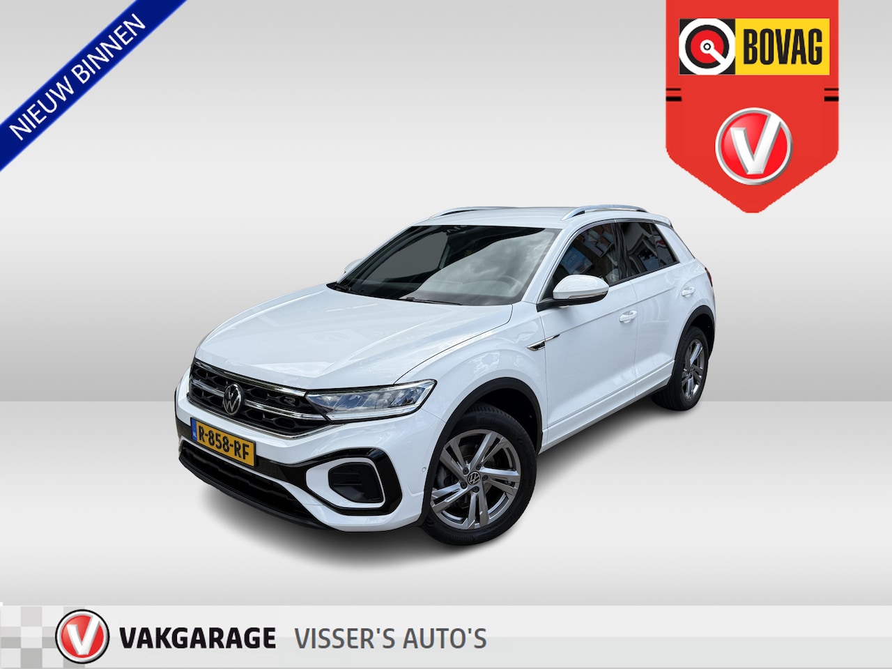 Volkswagen T-Roc - 1.5 TSI R-Line | apple Carplay/Android Auto |  achteruitrijcamera | navigatie | - AutoWereld.nl