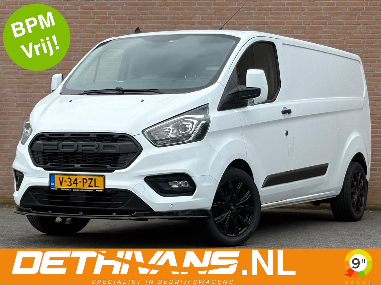 Ford Transit Custom - 2.0TDCI 130PK Lang / Carplay / Camera / Cruisecontrol / Euro6 - AutoWereld.nl