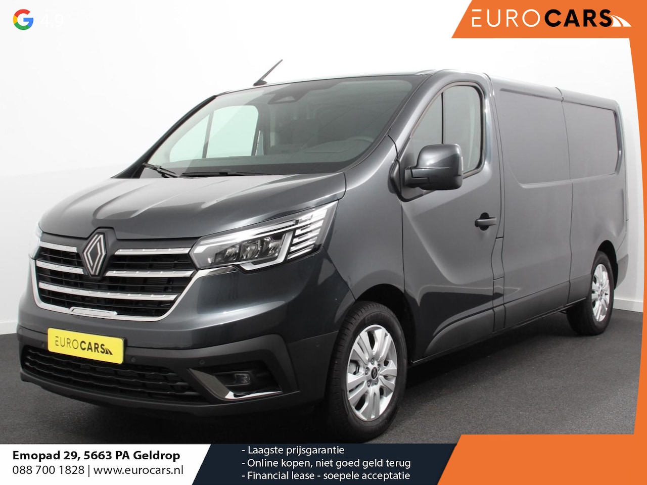 Renault Trafic - 2.0 Blue dCi 150 Automaat T30 L2H1 Advance Navigatie Airco Lichtmetalen velgen Betimmering - AutoWereld.nl