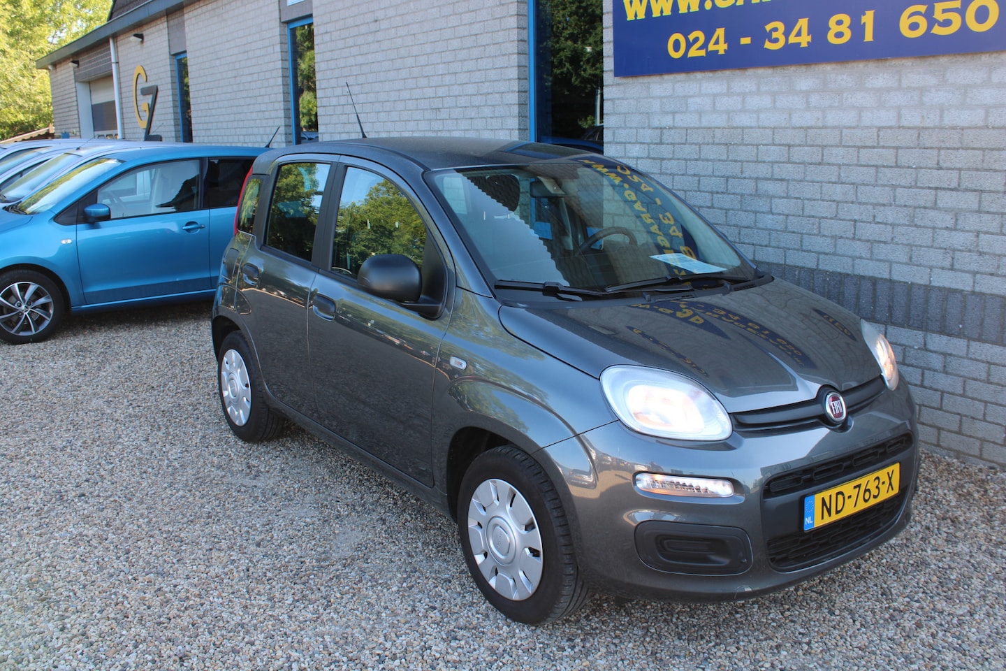 Fiat Panda - 1.2 Popstar airco weinig km - AutoWereld.nl