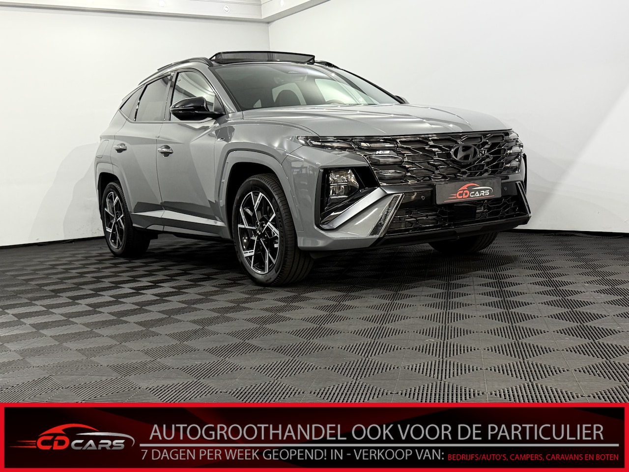 Hyundai Tucson - 1.6 T-GDI PHEV N Line Panoramadak, Camera, Navi, Keyless start, Stoelverwarming, Elektrisc - AutoWereld.nl
