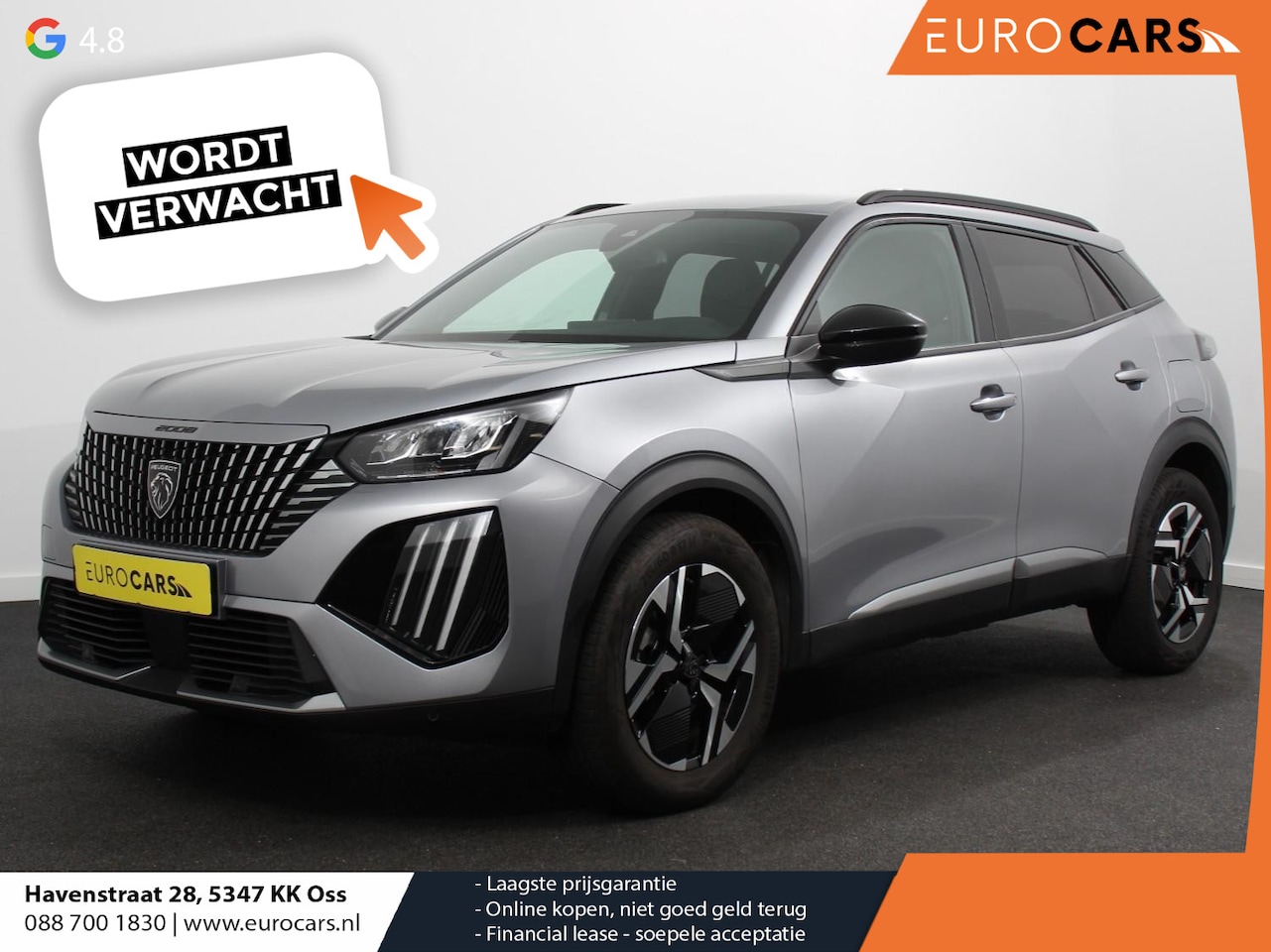 Peugeot 2008 - 1.2 Hybrid 145 pk Automaat Allure Navigatie Apple Carplay/Android Auto Climate Control Dab - AutoWereld.nl