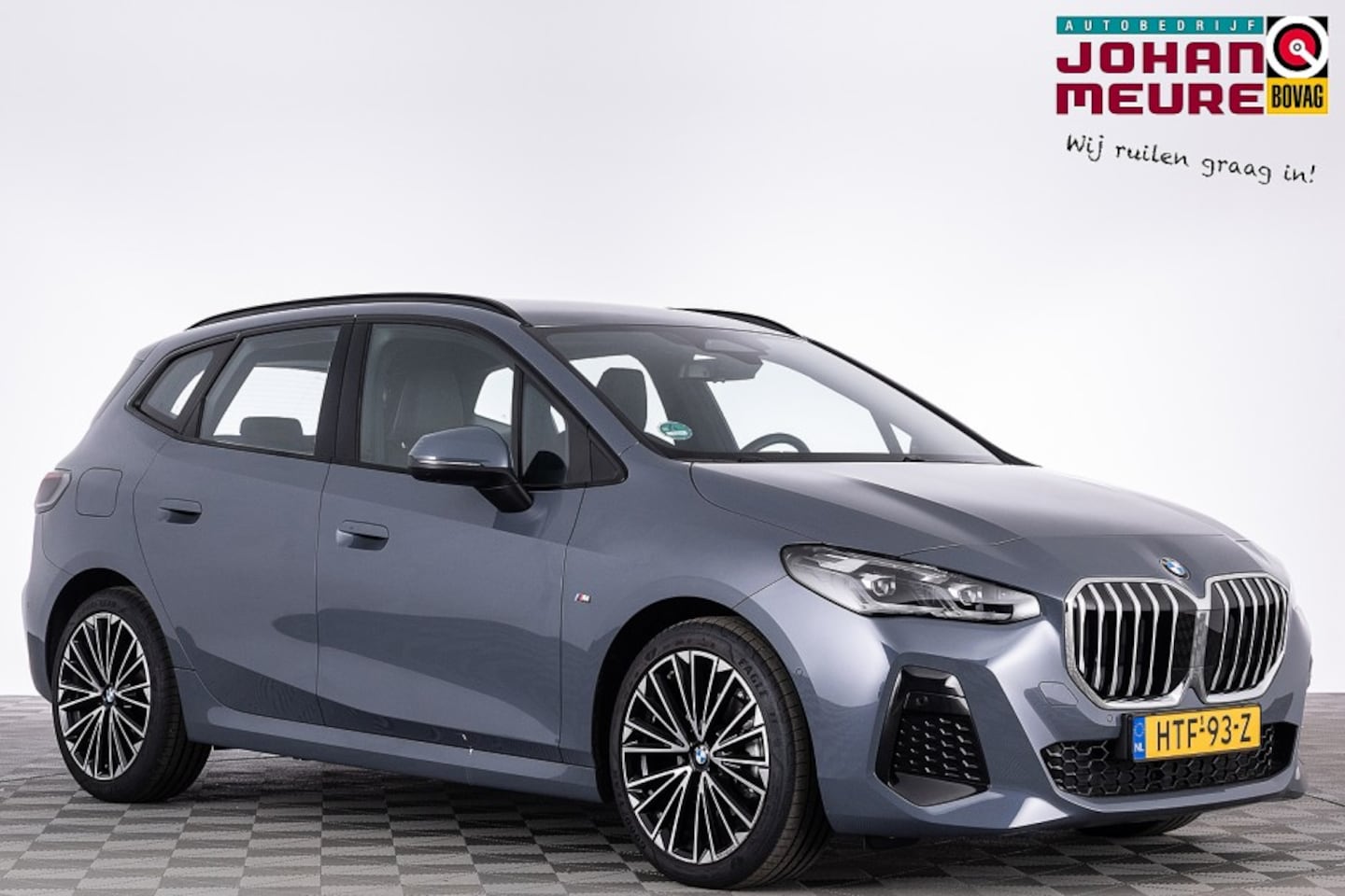BMW 2-serie Active Tourer - 218 218i M-Sport Automaat | LEDER | FULL LED | Carplay| ✅ 1e Eigenaar - AutoWereld.nl