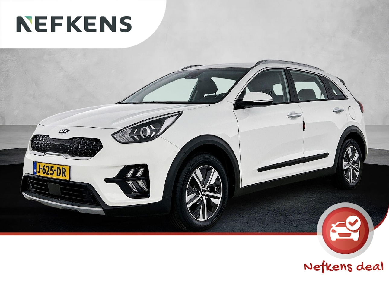 Kia Niro - 1.6 GDi Hybrid DynamicLine | 1ste eigenaar | LEER/Stof | Camera | Navigatie | Climate | AU - AutoWereld.nl