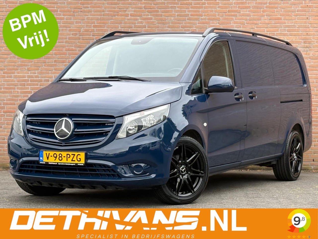 Mercedes-Benz Vito - 114CDI 136PK XL / 9G-tronic / Distronic / 2x Schuifdeur / Euro6 - AutoWereld.nl