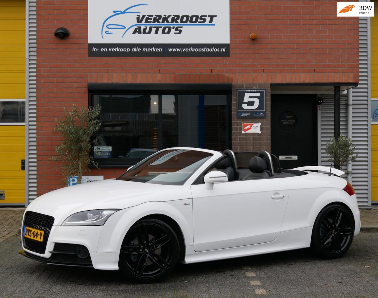 Audi TT Roadster - 2.0 TFSI quattro s-line. stoelverwarming. navi. leder - AutoWereld.nl