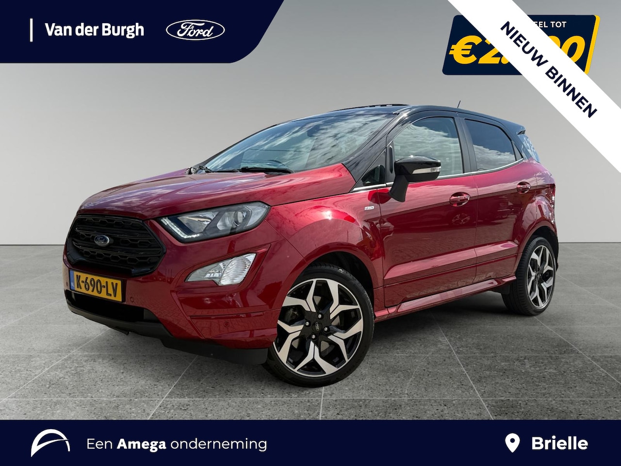 Ford EcoSport - 1.0 EcoBoost ST-Line 125PK Panoramadak | Navigatie | Achteruitrijcamera - AutoWereld.nl