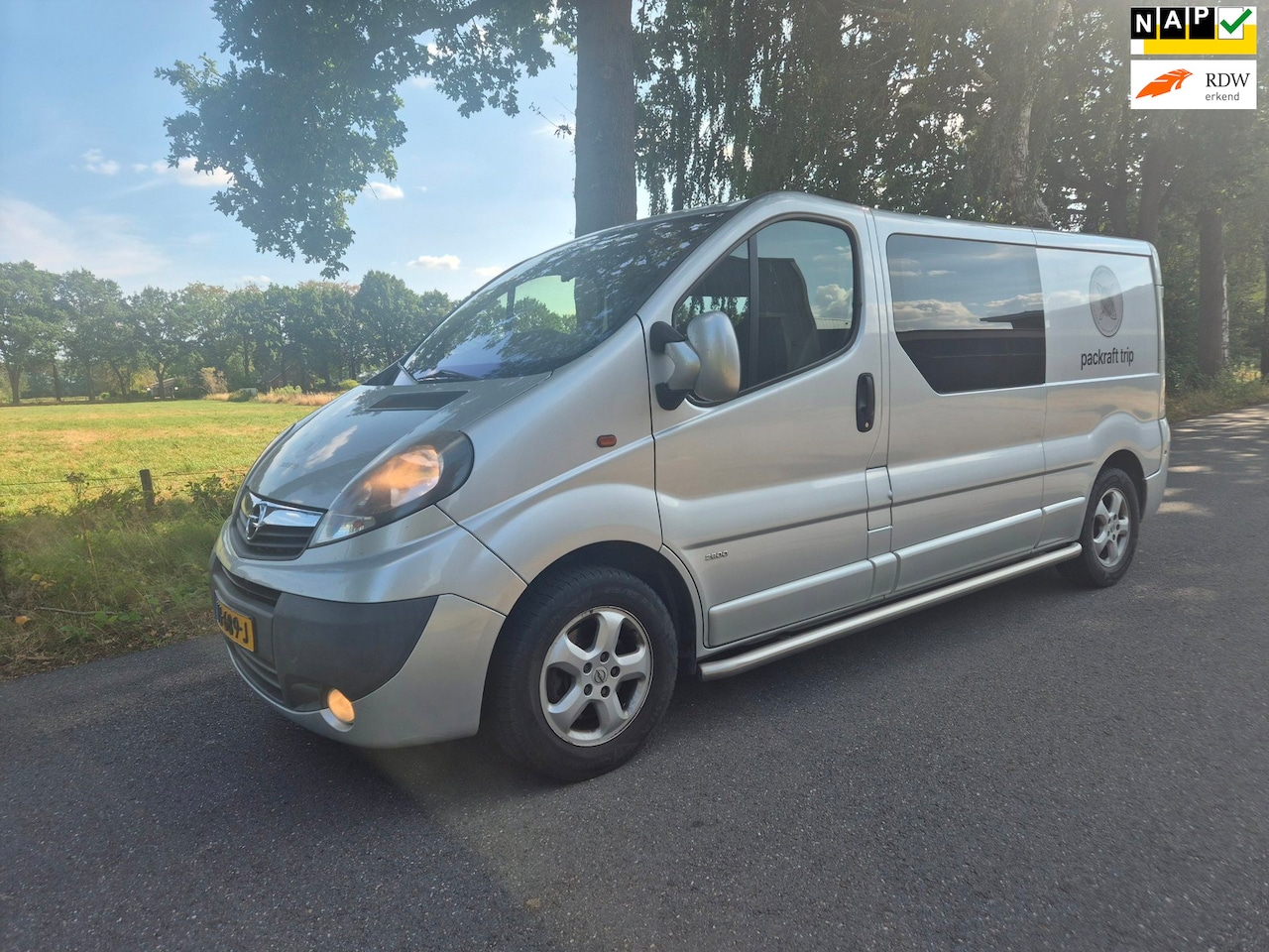 Opel Vivaro - 2.0 CDTI L2H1 DC EcoFLEX 7-2014 CLIMA NAVI 240000KM - AutoWereld.nl