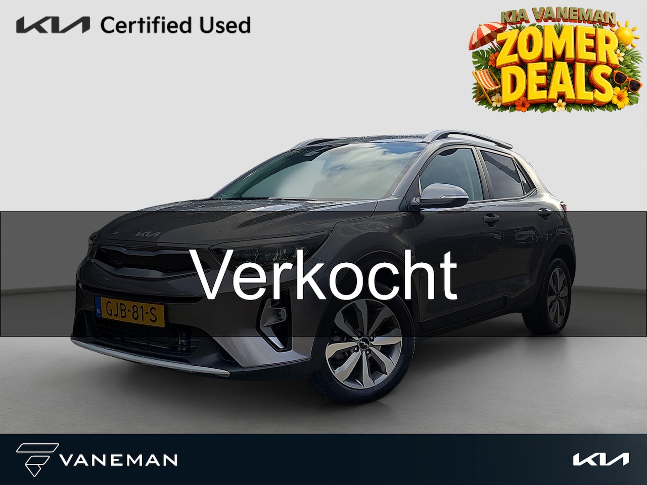 Kia Stonic - 1.0 T-GDi MHEV DynamicPlusLine | Automaat | Stoel- en Stuurverwarming | Navi | Cimate Cont - AutoWereld.nl