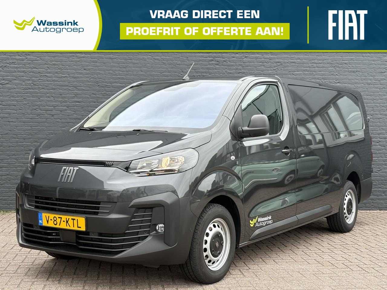 Fiat Scudo - 2.0 Diesel 145 S&S L3 | Cruise Control | Camera | Betimmering achterin | Carplay | Trekhaa - AutoWereld.nl
