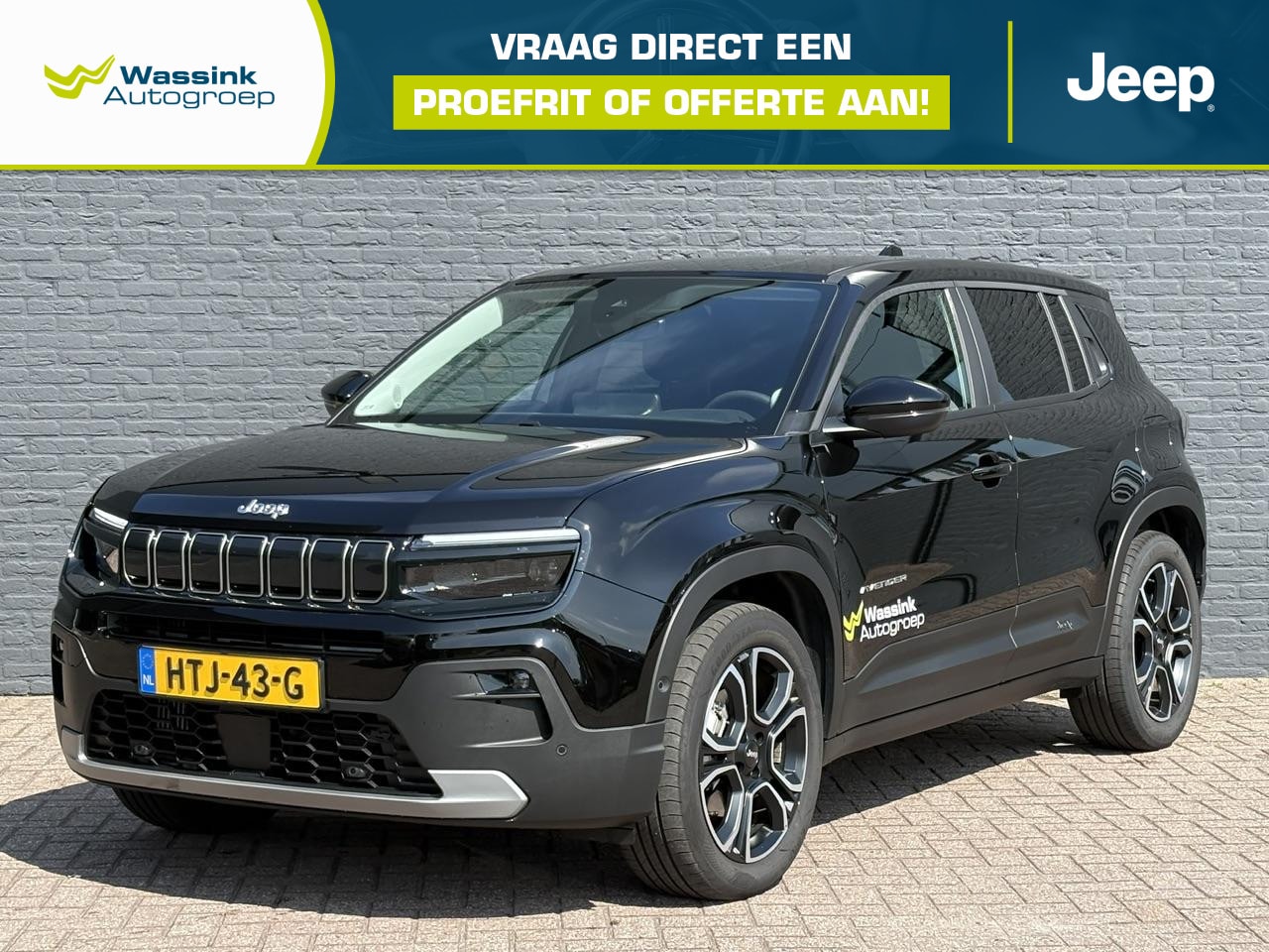 Jeep Avenger - 1.2T e-Hybrid 110pk Automaat Summit | Adaptieve Cruise Control | JBL Audio | Lane Assist | - AutoWereld.nl