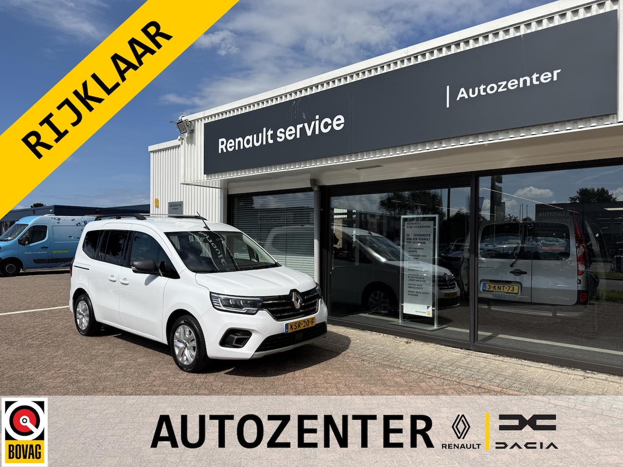 Renault Kangoo - 1.3 Tce 130 EDC automaat Equilibre | climat control | dakreling | navigatie | tijdelijk gr - AutoWereld.nl
