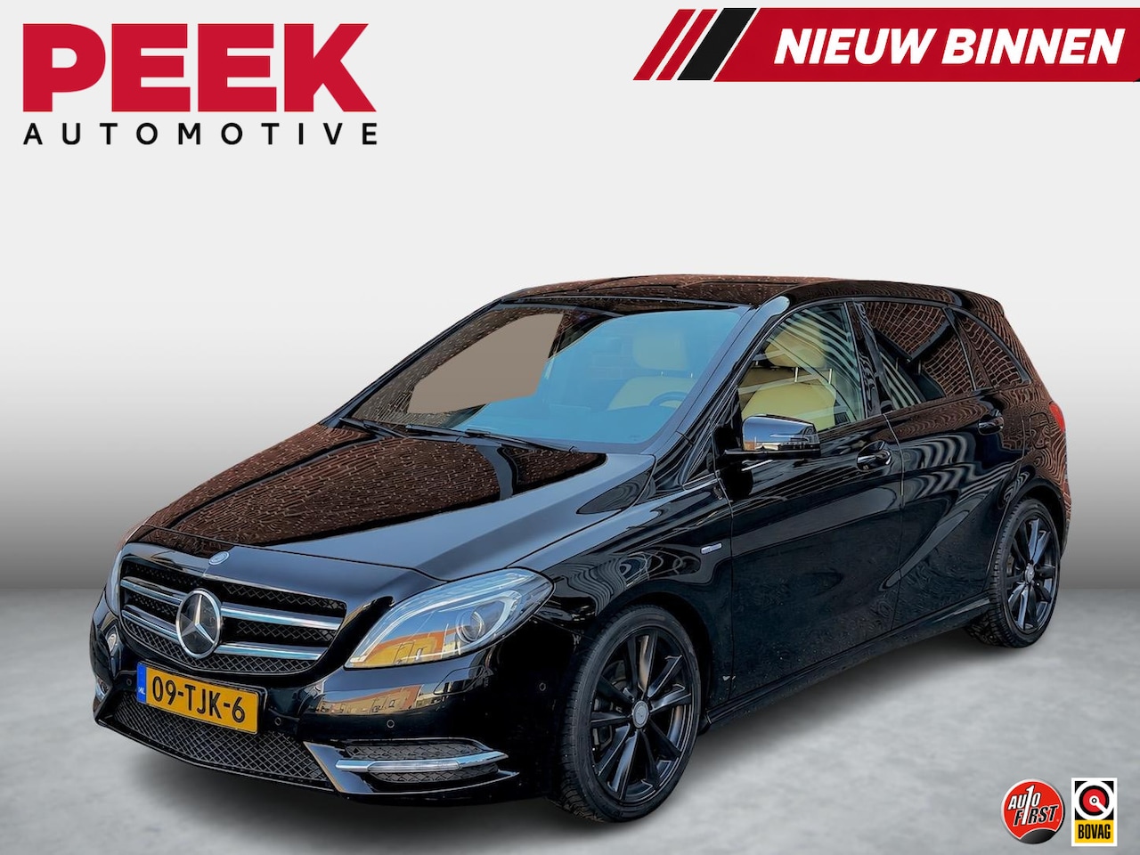 Mercedes-Benz B-klasse - 180 Ambition | Cruise Control | Lederen bekleding | Parkeersensoren | NL-auto | - AutoWereld.nl