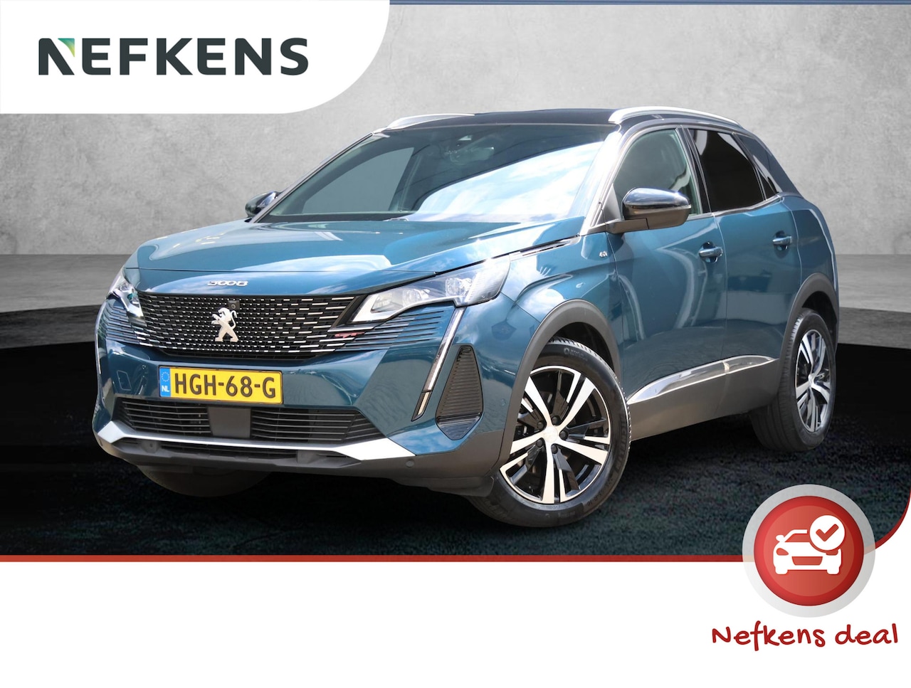 Peugeot 3008 - 1.2 Hybrid 136 GT 1ste Eigenaar | LED | Sportstoelen Memory | Stoelverwarming | Hands-Free - AutoWereld.nl