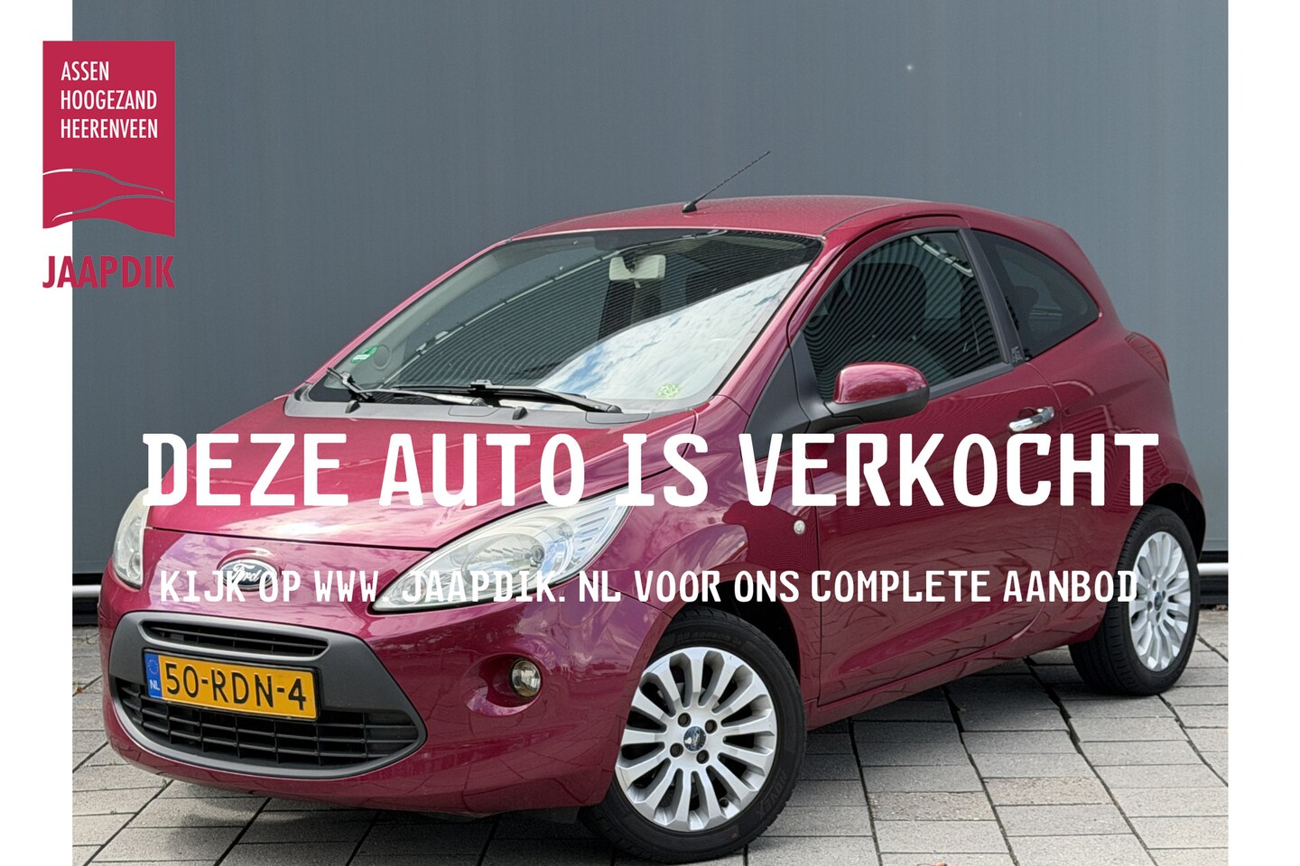 Ford Ka - BWJ 2011 | 1.2 70PK Titanium X | AIRCO | RADIO/CD-MP3 | LICHTMETAAL | EL PAKKET | DONKER G - AutoWereld.nl