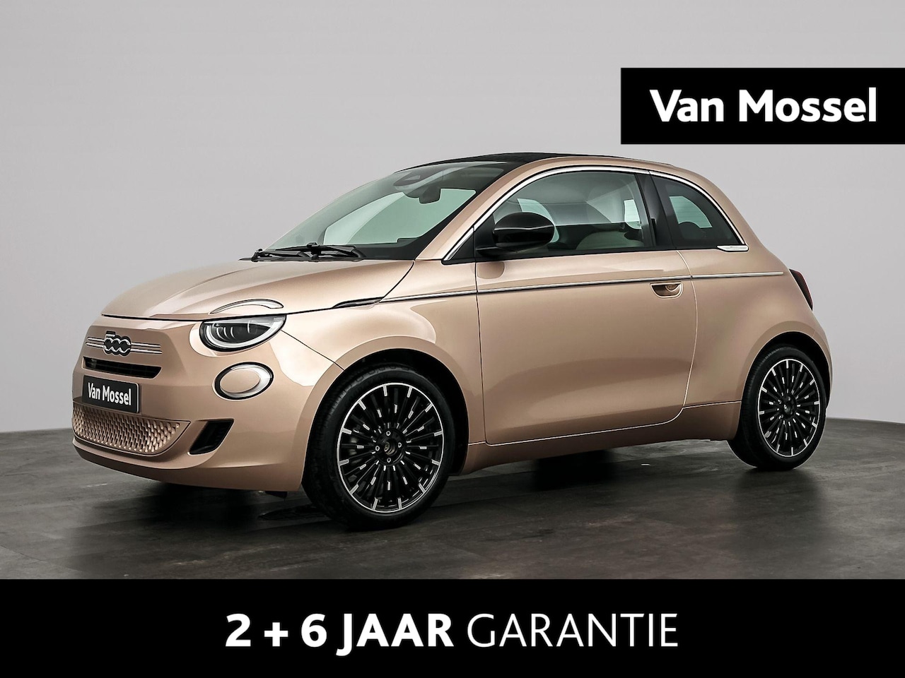 Fiat 500 C - 1.0 Hybrid La Prima | Cabrio | Camera | Navigatie | Sensoren voor&achter | Stoel&Stuur Ver - AutoWereld.nl