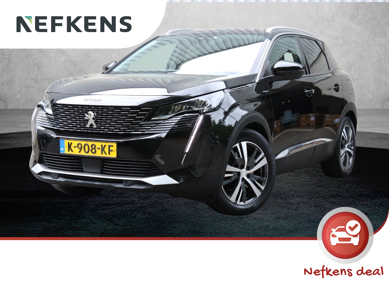 Peugeot 3008 - 1.6 HYbrid 225 Blue Lease Allure | Accutest 88% | Camera | Elektrisch bedienbare achterkle - AutoWereld.nl