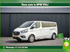 Ford Transit Custom - 2.0 EcoBlue L2H1 | 170 PK | Automaat | DC 5-Zits | LED | Camera | Carplay | Cruise | PDC |