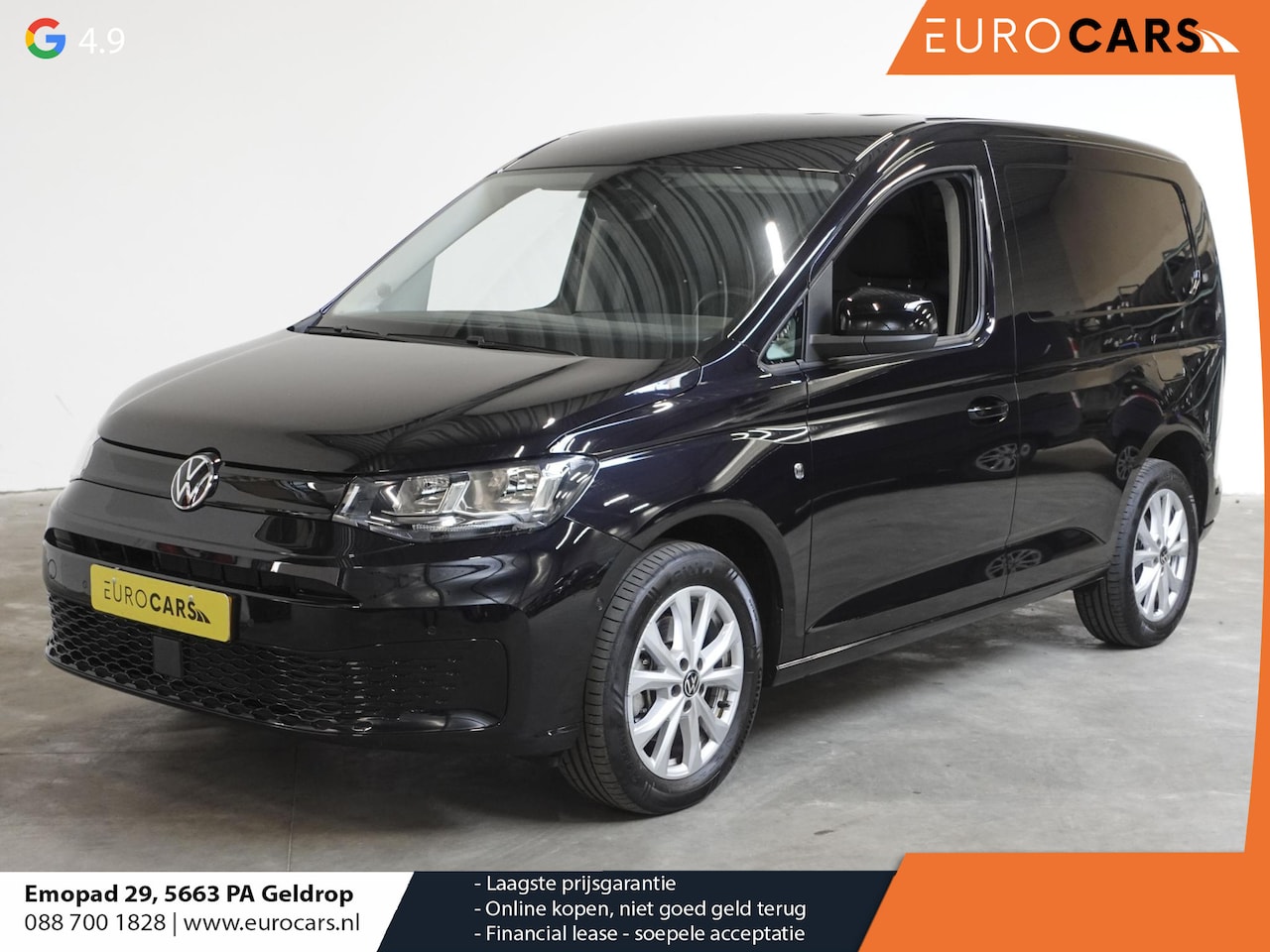 Volkswagen Caddy Cargo - 2.0 TDI 122pk Style Automaat Navigatie App Connect Airco Camera Bluetooth Cruise Control A - AutoWereld.nl