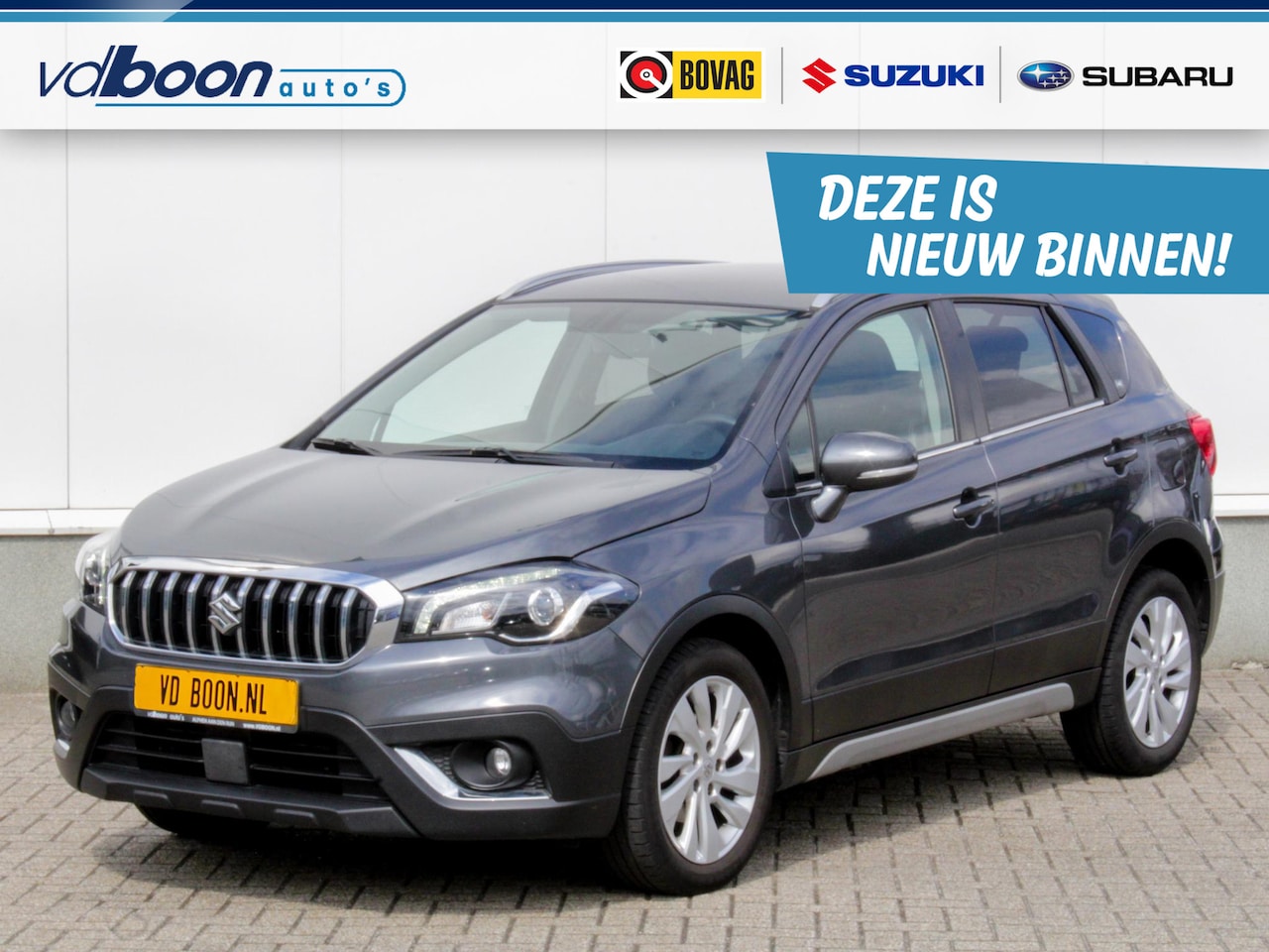 Suzuki S-Cross - 1.0 Boosterjet Exclusive Automaat | Navi | Cruise | Camera | Lm-Velgen - AutoWereld.nl