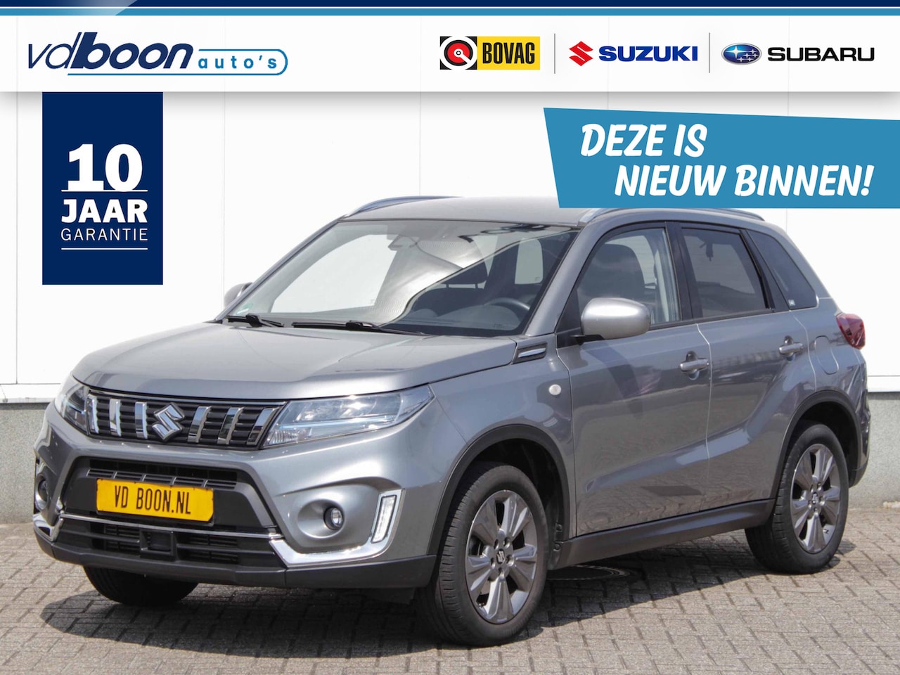 Suzuki Vitara - 1.4 Boosterjet Select Smart Hybrid | Navi | Adap. Cruise | Camera | Lm-Velgen | Trekhaak - AutoWereld.nl