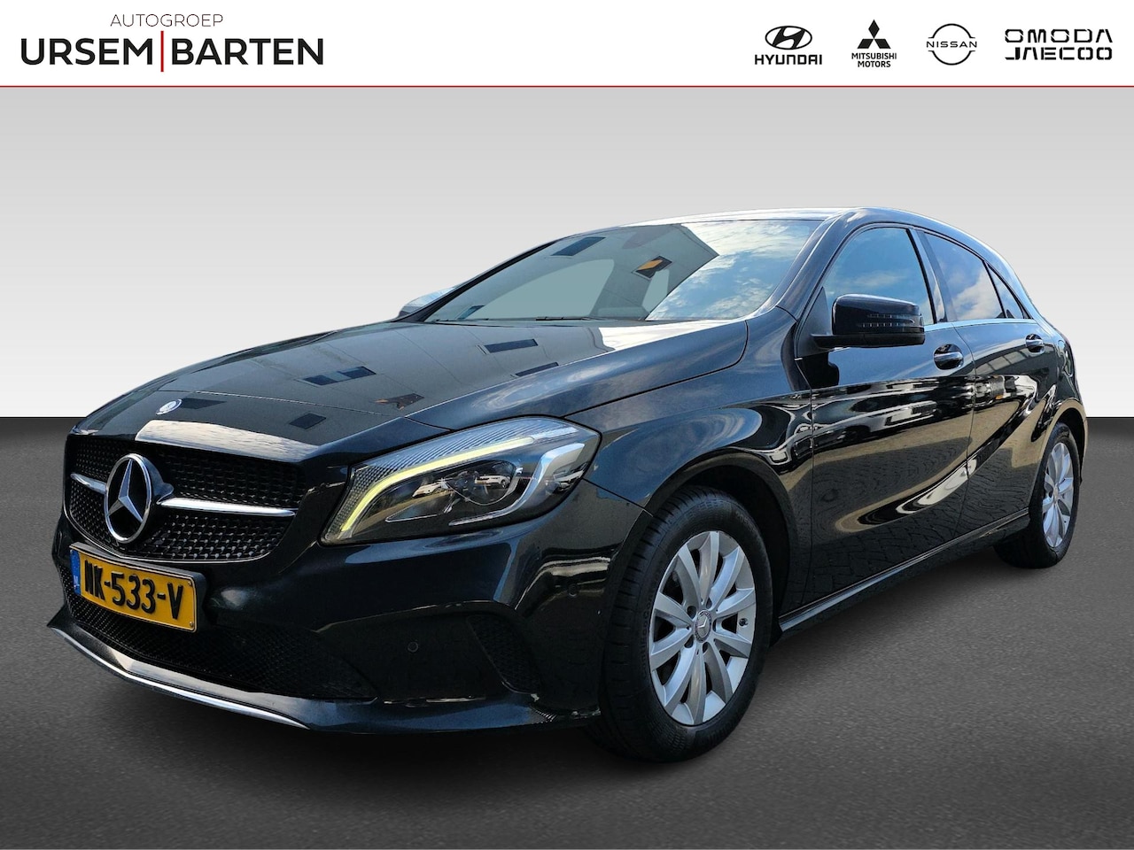 Mercedes-Benz A-klasse - 160 Ambition | Automaat | Parkeersensoren | Cruisecontrol | Navigatie | Startknop | - AutoWereld.nl