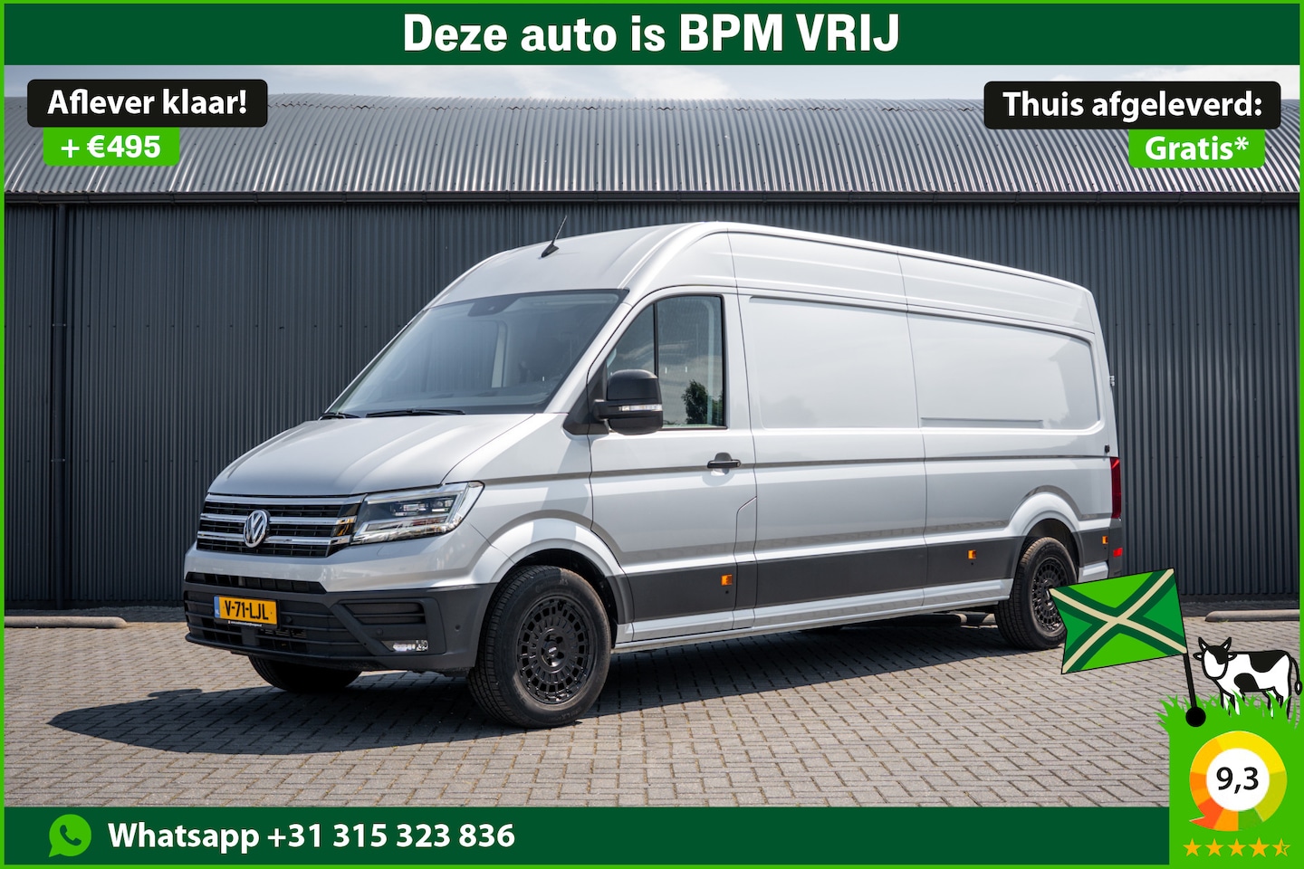 Volkswagen Crafter - 2.0 TDI L4H3 | 177 PK | Automaat | LED | Camera | Carplay | Cruise | PDC | Airco | Trekhaa - AutoWereld.nl