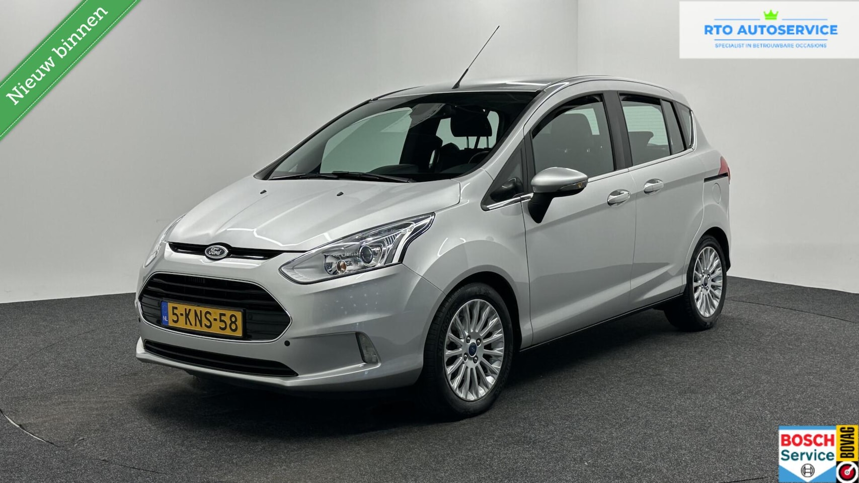 Ford B-Max - 1.0 EcoBoost Titanium TREKHAAK LM ECC CRUISE 63000 KM. - AutoWereld.nl