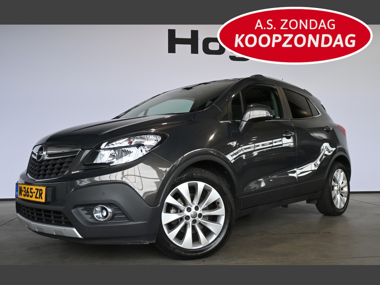 Opel Mokka - 1.4 T Innovation Clima Cruise Navigatie Stuur/Stoelverwarming Trekhaak Leder 100% Onderhou - AutoWereld.nl