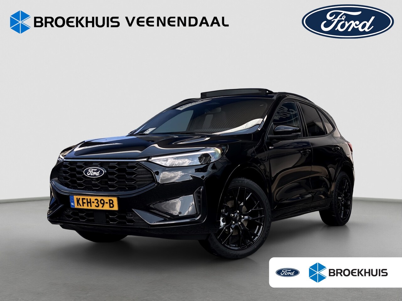 Ford Kuga - 2.5 PHEV ST-Line | Black Pack | Adap. Cruise Control | Pano | Winterpack | Camera | CarPla - AutoWereld.nl