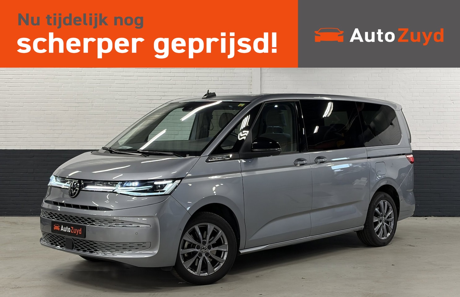 Volkswagen Multivan - 1.4 eHybrid L2H1 Life Energetic 7-Persoons Automaat / Navi / Camera / Elek. Schuifdeuren / - AutoWereld.nl