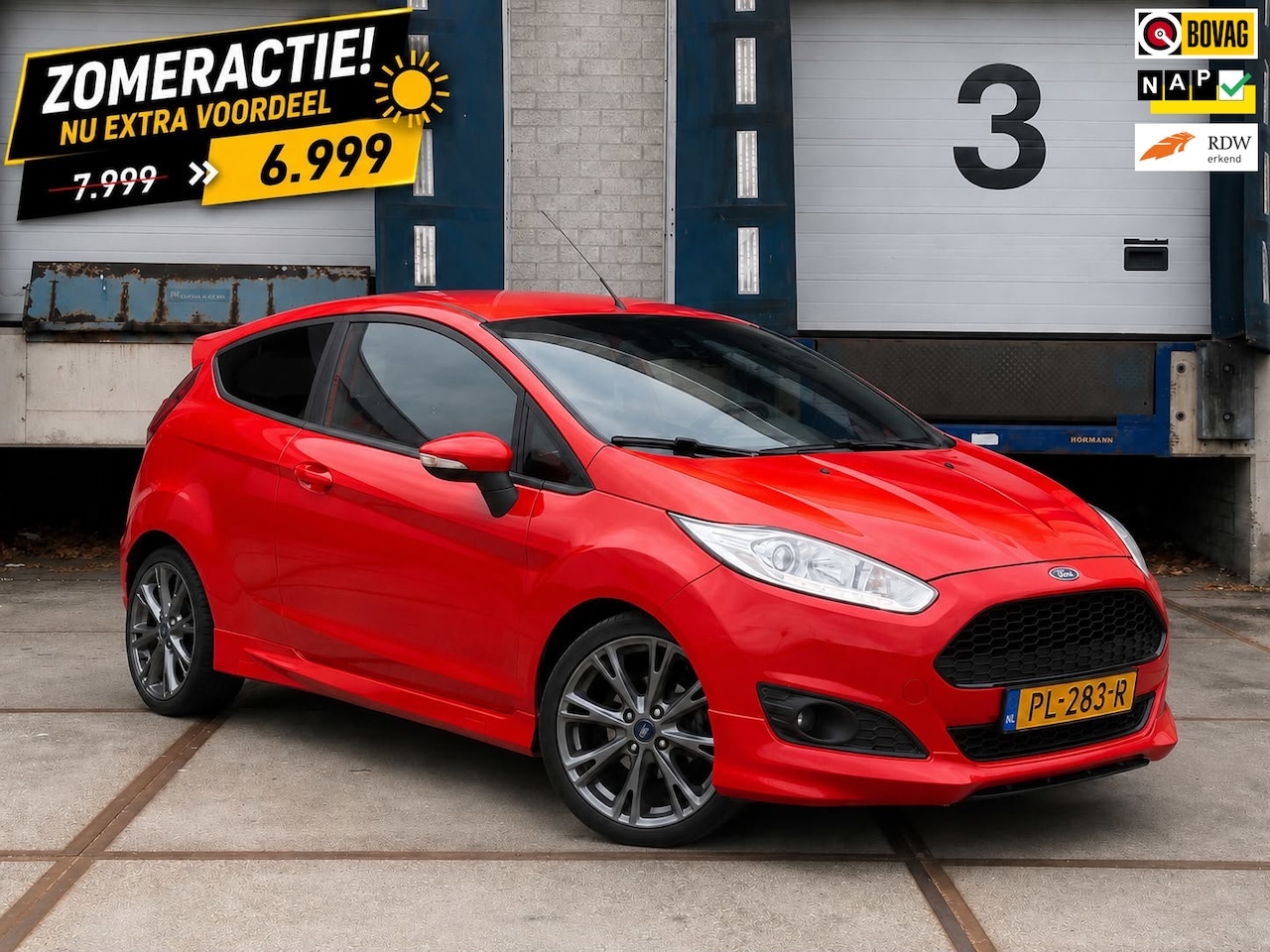Ford Fiesta - 1.0 EcoBoost ST-Line 1.0 EcoBoost ST Line (125PK+Dealer ONDERHOUD+NET) - AutoWereld.nl