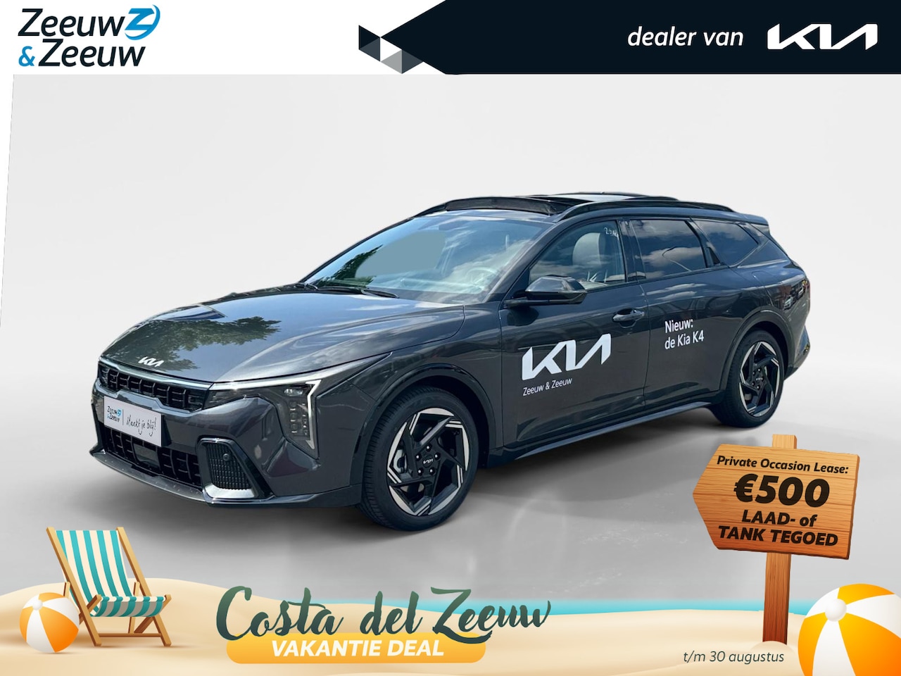 Kia K4 Sportswagon - 1.0 T-GDi MHEV GT-Line Launch Edition Automaat | Pano | Dodehoekassistentie | Stoel & stuu - AutoWereld.nl